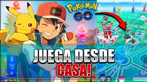 COMO JUGAR POKEMON GO SIN SALIR DE CASA MEJOR JOYSTICK PARA JUGAR