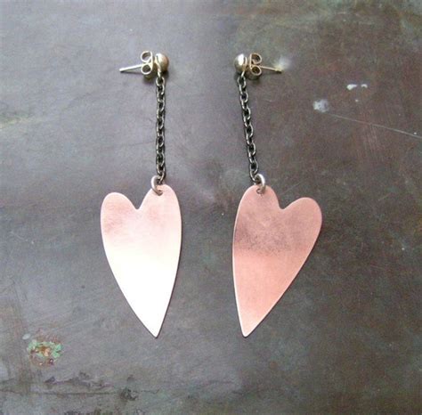 Items Similar To Hearts Earrings On Etsy