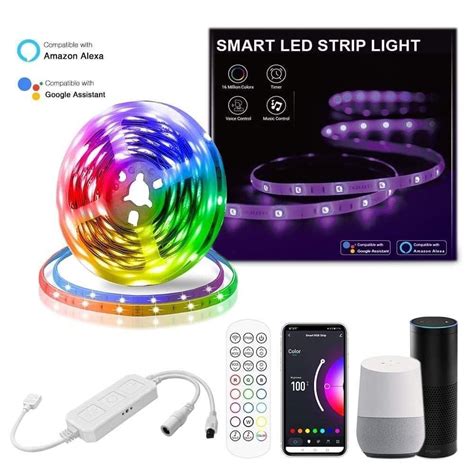 Smart Wifi Rgbw Ip65 Led Strip Kit Light 5 Meters Seven Led