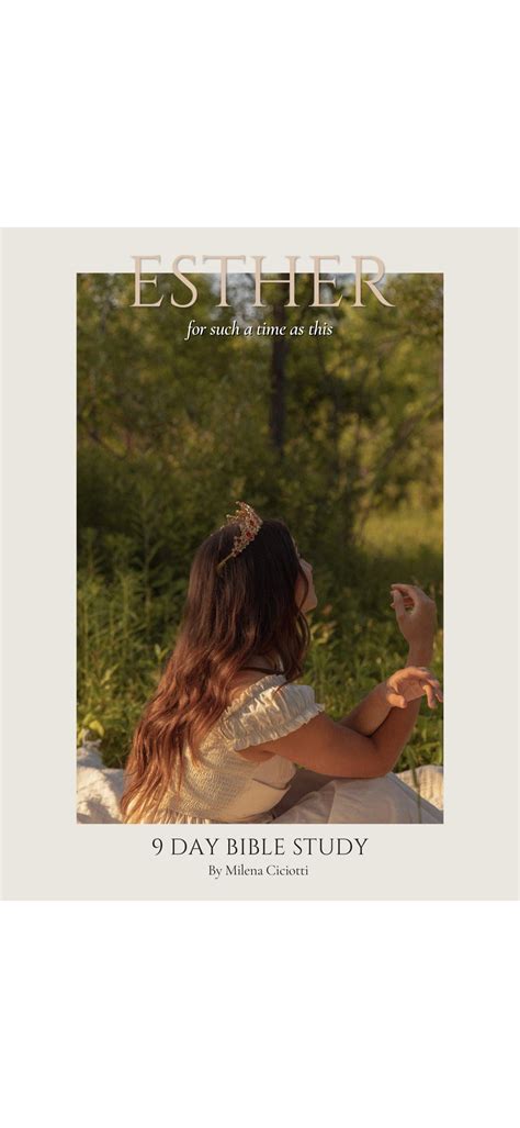 Esther Bible Study Is Just Self Absorbed Queen Mis Photoshoot 🤠 R