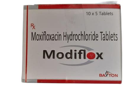 Moxifloxacin Hydrochloride Tablet At Rs 520box Moxifloxacin