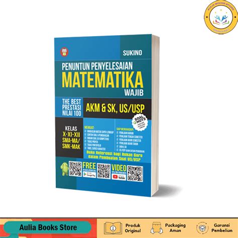 Jual Buku Penuntun Matematika SMA MA AKM SK US USP Shopee Indonesia