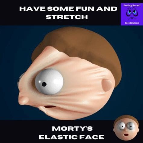 Morty Elastic Face Game | BORED A LOT