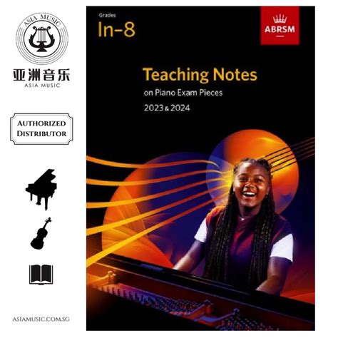 Authorised Distributor Abrsm Teaching Notes On Piano Exam Pieces