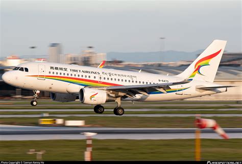 B 6473 Tibet Airlines Airbus A319 115 WL Photo By Tzeman Kenny Ho ID