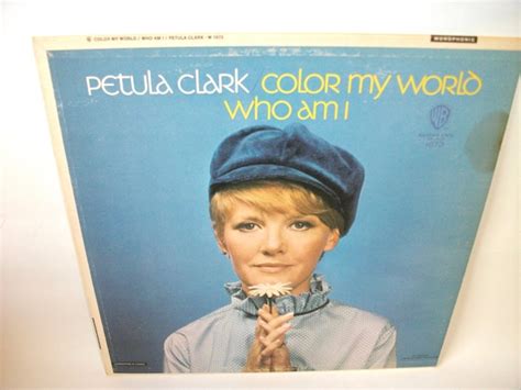 Petula Clark Colour My World Who Am I Vinyl Record Album NEAR Etsy