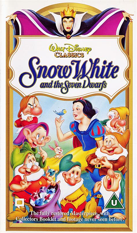 Snow White And The Seven Dwarfs Original 1993 Re Release Dwarfs Style Walt Disney Movie Poster