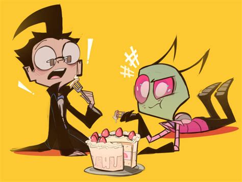 Nex On Tumblr Its The 23th Anniversary Of Invader Zim So Here Are Zim