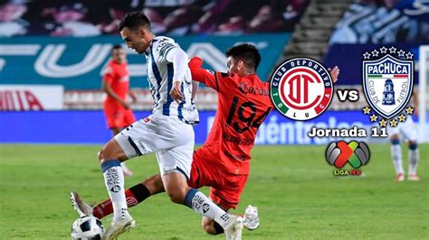 Qué Canal Transmite Toluca Vs Pachuca En Vivo Por Tv Jornada 11 Liga