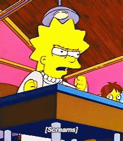 Lisa Simpson GIF - Lisa Simpson Angry - Discover & Share GIFs