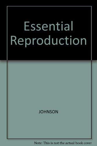 Essential Reproduction Johnson Martin H 9780632005277