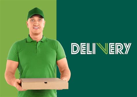 Premium Photo Medium Shot Delivery Man Holding Box