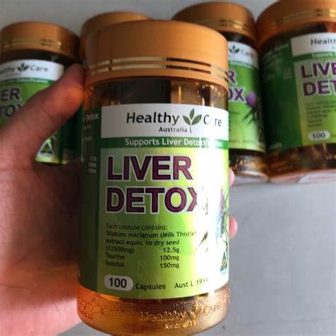 Viên Uống Thải Độc Gan Healthy Care Liver Detox Của Úc