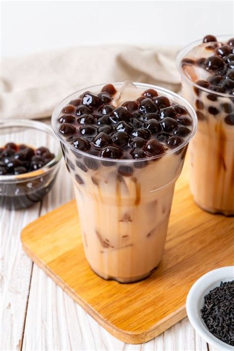 Premium Photo Taiwan Milk Tea With Bubble Milk Tea Recipes Bubble Tea Boba Tea Recipe