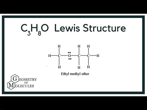 Ethyl Isopropyl Ether Lewis Structure