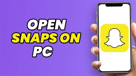 How To Open Snaps On Computer Or Laptop 2024 YouTube