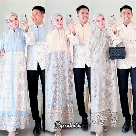 Jual Gamis Couple Maxmara Aurora M L Xl Xxl Hem Koko Pria Baju Couple