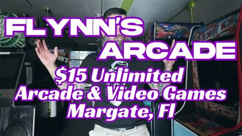 15 Unlimited Arcade Video Games At Flynn S Arcade Margate Fl