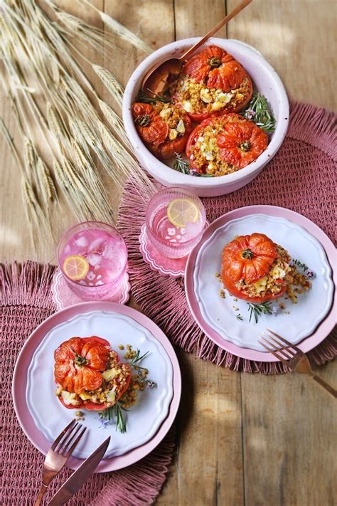 Tomates Farcies Au Quinoa Et La Fourme De Montbrison Kiss My Chef