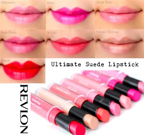 Revlon Colorstay Ultimate Suede Lipstick Swatches Marlin Us Photo Beautylish