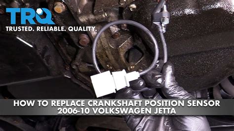 How To Replace Crankshaft Position Sensor 2006 10 Volkswagen Jetta 1a