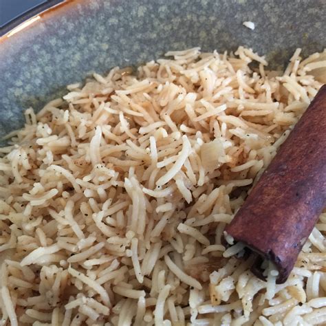 Quick Healthy Rice Meal Indian Cinnamon Rice