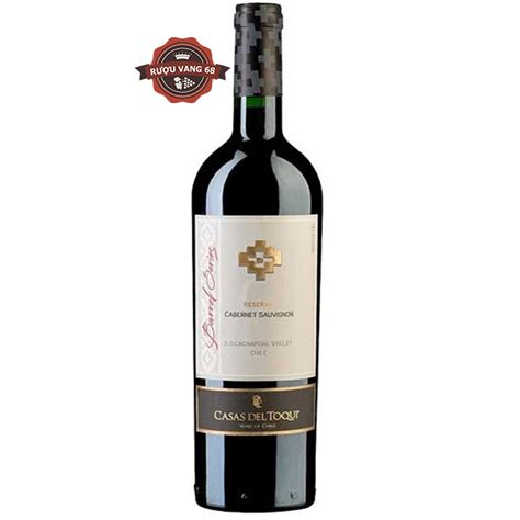 R U Vang Casas Del Toqui Barrel Series Reserva M I H Ng Quy N R