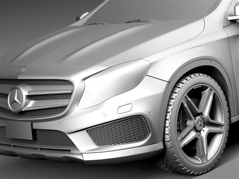 Mercedes Benz Gla Amg D Model Obj Max Lwo Fbx C D