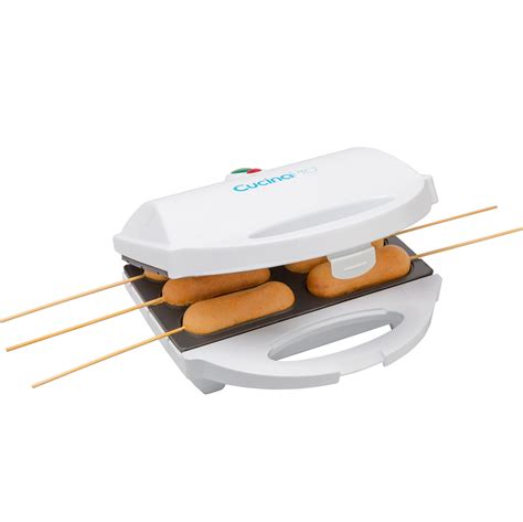 CucinaPro Mini Corn Dog Maker - Makes 6 at Once