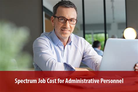 Spectrum Job Cost For Administrative Personnel Cdp Inc Project Management Solutions