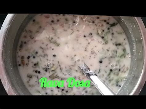 Rava Dosa Recipes In Tamil How To Make Rava Dosa In Tamil Crispy