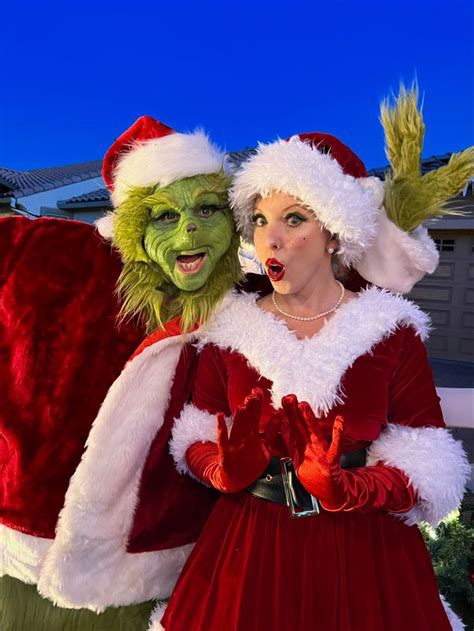 Grinch And Martha May Whovier Christmas Party Costume Girls Halloween Outfits Grinch Costumes