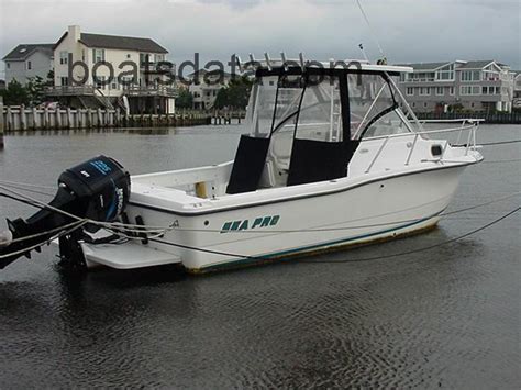 2002 Sea Pro 235 Walk Around Specs And Pricing