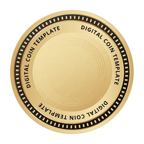 Gold Coin Template