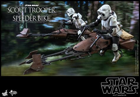 Hot Toys MMS 611 612 Star Wars ROTJ Scout Trooper Speeder Bike Hot Toys Complete Checklist