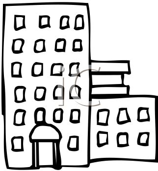 Apartment Building Clipart | Free download on ClipArtMag