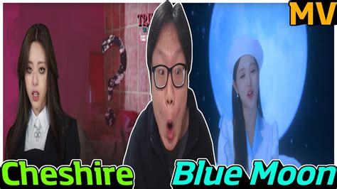 Itzy 있지 Cheshire Mv Niziu 니쥬 4th Single Blue Moon Mv Reaction 리액션 Youtube