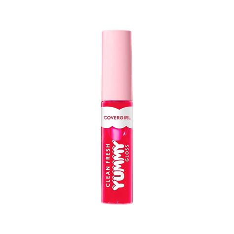 Ripley BRILLO LABIAL COVERGIRL GLOSS CLEAN FRESH YUMMY MY STRAWBOOTY 10ML