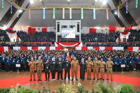 Gubernur Arinal Djunaidi Semangati Mahasiswa Pada Kegiatan Pengenalan