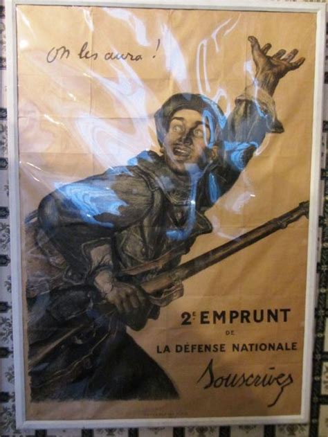 On Les Aura Me Emprunt De La D Fense Nationale Affiche