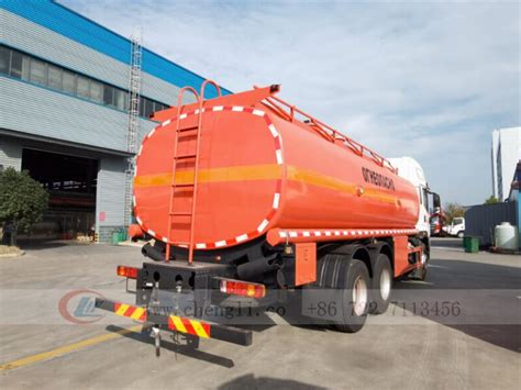 FAW 3 Axles 25000 Liters Fuel Tank Truck Chengli Special Automobile Co