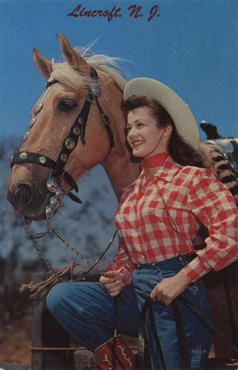 Vintage Cowgirls · Miss Moss Vintage Cowgirl Horses Cowgirl