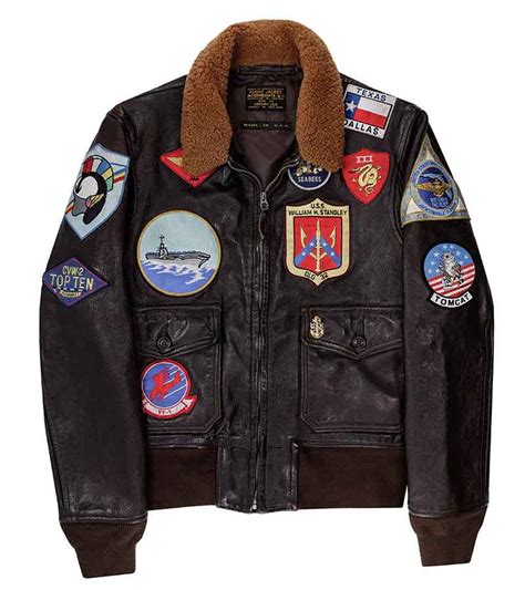 Tom Cruise Maverick Top Gun Black Leather Jacket