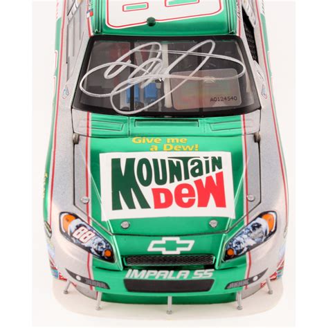 Dale Earnhardt Jr Signed 2008 88 Mt Dew Retro Mesma Color Chrome