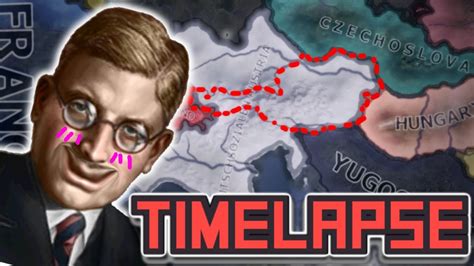 Reverse Anschluss In 1938 HOI4 Full Timelapse YouTube