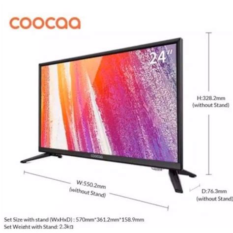 Jual Coocaa Led Tv Inch Digital Tv Ctd Shopee Indonesia