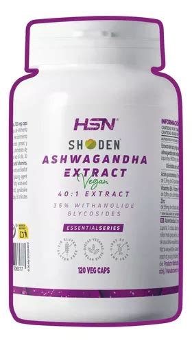 Ashwagandha Shoden 120 Capsulas 401 240mg Hsn Cuotas Sin Interés