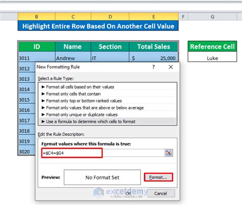 How To Do Conditional Formatting Based On Another Cell In Excel 6 Easy Ways