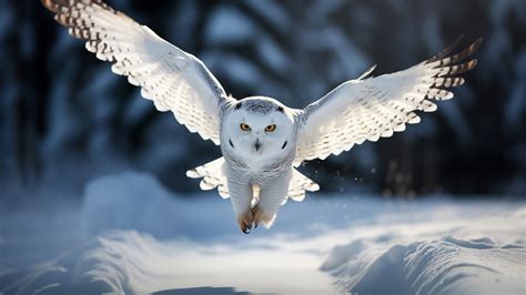 White Owl Flying Bird K J Wallpaper Iphone Phone