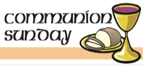 Communion Sundays Clip Art Library